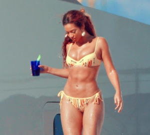 beyonce swimsuit