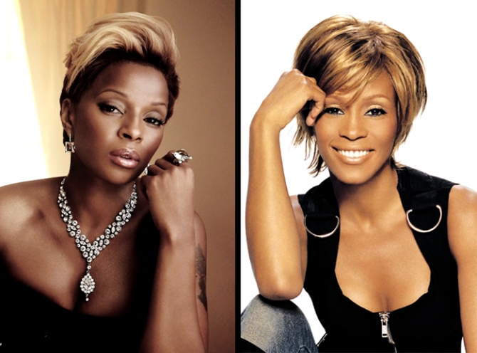 Whitney and Mary J.
